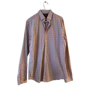 Penguin Men's Gingham Heritage Slim Fit Button Down Shirt